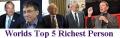 زيادة أموال أغنى أشخاص في العالم بما يزيد عن 800 مليار دولار